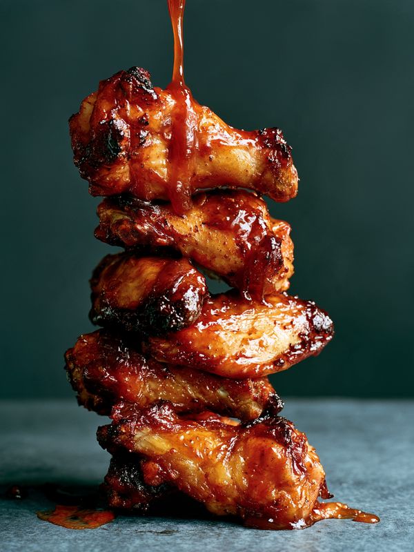 Smoky BBQ wings